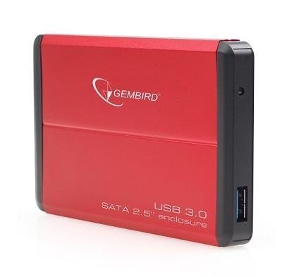 Gembird EE2-U3S-2-R цена и информация | Väliste kõvaketaste ümbrised | hansapost.ee
