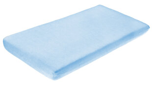 Непромокаемая простыня с резинкой синяя 120x60, Sensillo, 2154 цена и информация | Сетки для кроватей | hansapost.ee