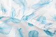 Sensillo voodilina kummiga, valge, sinised suled, 120x60, 2213 hind ja info | Voodilinad | hansapost.ee