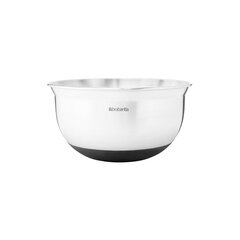 Brabantia segamiskauss 1L, matt teras, silikoon põhi price and information | Tableware and tableware sets | hansapost.ee