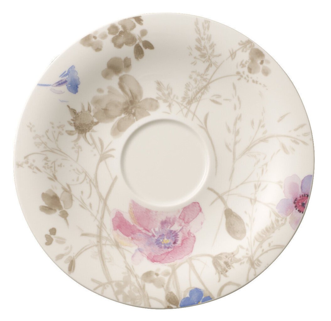 Villeroy & Boch Suure tassi alustaldrik Mariefleur Gris Basic, 19cm цена и информация | Lauanõud ja nõude komplektid | hansapost.ee