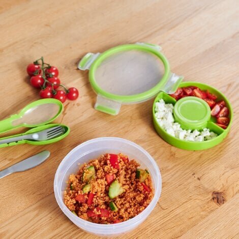 Toidukarp Tefal Clip&Go Salad 1l hind ja info | Toiduainete säilitusnõud | hansapost.ee