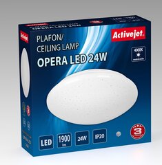 LED valgusti Activejet AJE-Opera, 24W, valge hind ja info | Süvistatavad LED valgustid | hansapost.ee