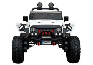 Laste elektriauto Jeep SX1719 4x4, valge цена и информация | Электромобили для детей | hansapost.ee