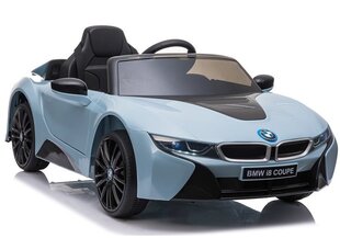 Детский электромобиль BMW I8 JE1001, синий цена и информация | Электромобили для детей | hansapost.ee