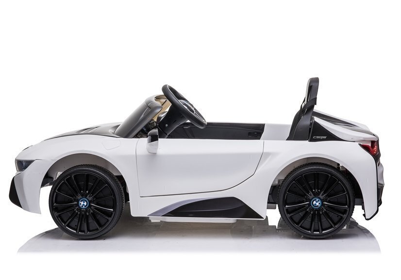 Elektriauto lastele BMW I8 JE1001, valge hind ja info | Laste elektriautod | hansapost.ee