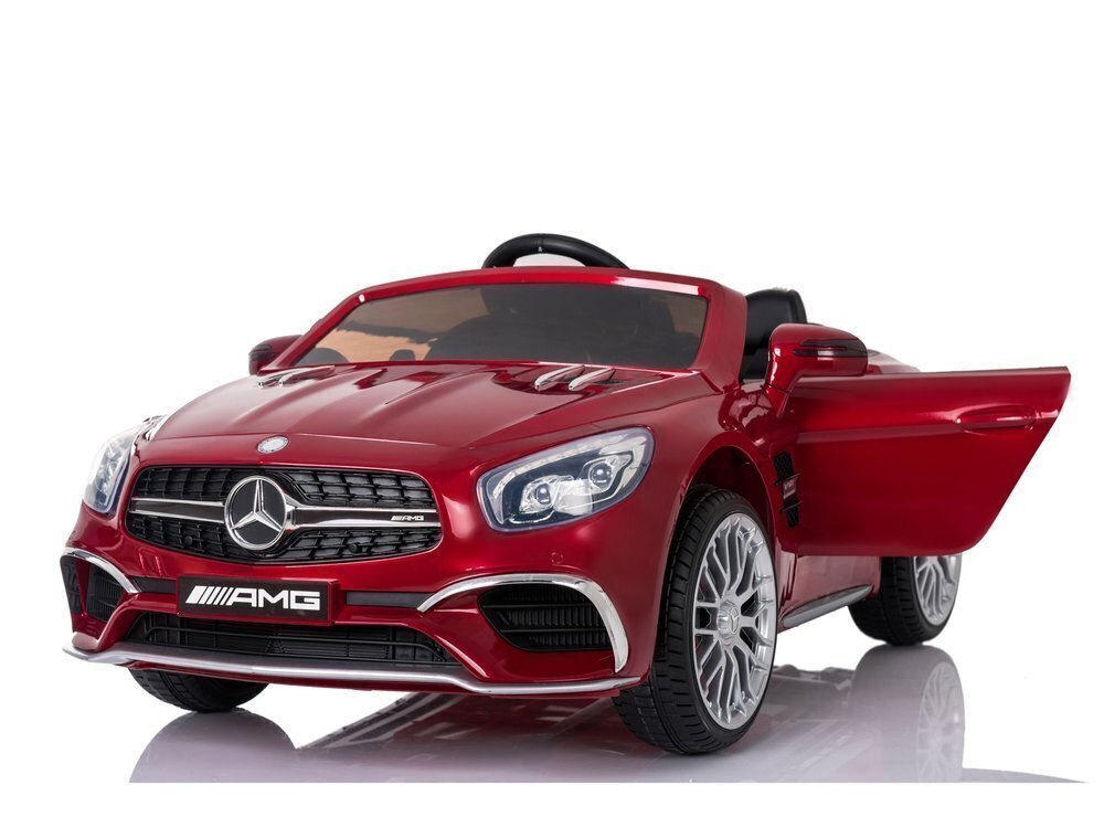 Elektriauto lastele Mercedes SL65, punane lakitud hind ja info | Laste elektriautod | hansapost.ee
