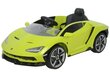 Elektriauto lastele Lamborghini Centenario, roheline hind ja info | Laste elektriautod | hansapost.ee