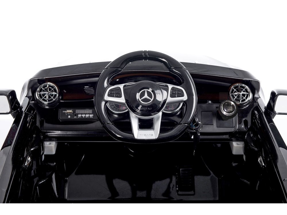 Elektriauto Mercedes SL65 LCD-ga, sinine lakitud цена и информация | Laste elektriautod | hansapost.ee