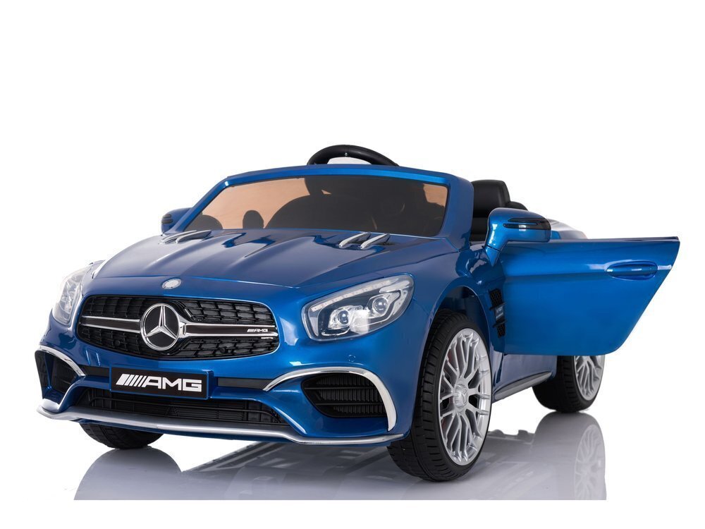Elektriauto Mercedes SL65 LCD-ga, sinine lakitud цена и информация | Laste elektriautod | hansapost.ee