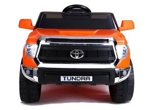 Электромобиль для детей Toyota Tundra, оранжевый лакированный цена и информация | Электромобили для детей | hansapost.ee