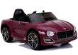 Elektriauto lastele Bentley, burgundia lakitud цена и информация | Laste elektriautod | hansapost.ee