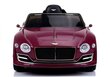 Elektriauto lastele Bentley, burgundia lakitud цена и информация | Laste elektriautod | hansapost.ee
