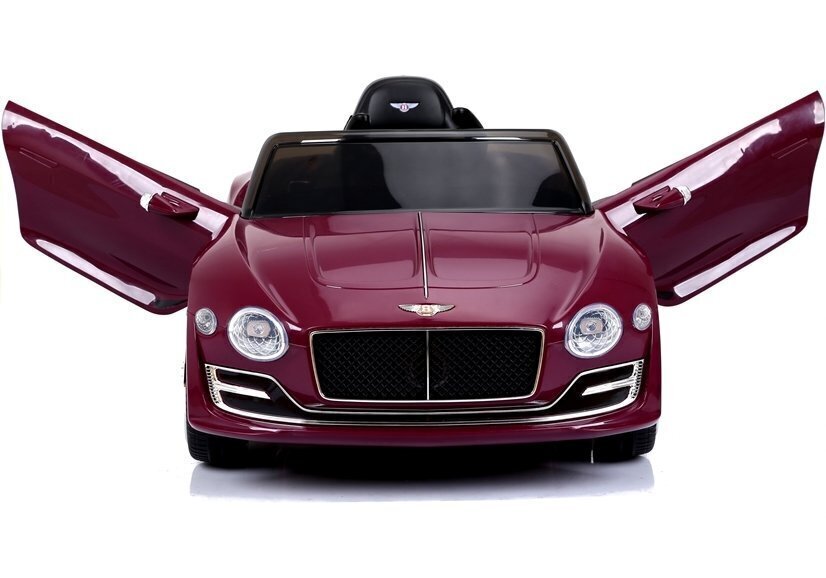 Elektriauto lastele Bentley, burgundia lakitud hind ja info | Laste elektriautod | hansapost.ee