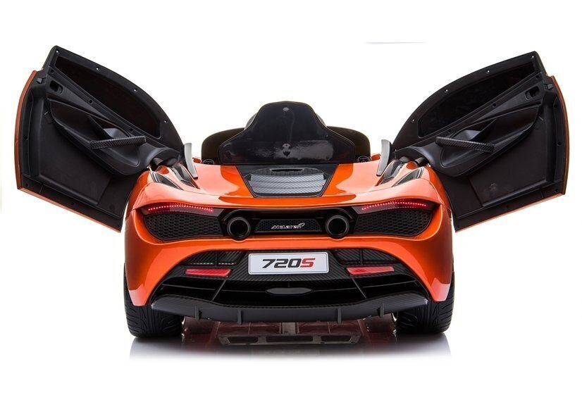 Elektriauto lastele McLaren 720S, oranž lakitud hind ja info | Laste elektriautod | hansapost.ee