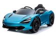 Elektriauto lastele McLaren 720S, sinine lakitud цена и информация | Laste elektriautod | hansapost.ee