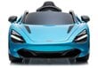Elektriauto lastele McLaren 720S, sinine lakitud hind ja info | Laste elektriautod | hansapost.ee