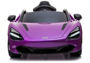 Детский электромобиль McLaren 720S, фиолетовый лакированный цена и информация | Электромобили для детей | hansapost.ee
