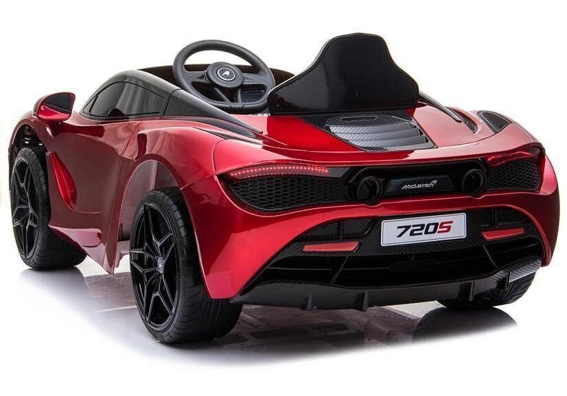 Elektriauto lastele McLaren 720S, punane lakitud цена и информация | Laste elektriautod | hansapost.ee