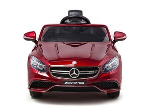 Детский электромобиль Mercedes GLC S63, красный лакированный цена и информация | Электромобили для детей | hansapost.ee