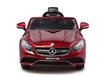 Elektriauto lastele Mercedes GLC S63, punane lakitud цена и информация | Laste elektriautod | hansapost.ee