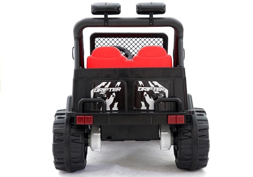 Elektriauto lastele Jeep Raptor S618, must hind ja info | Laste elektriautod | hansapost.ee