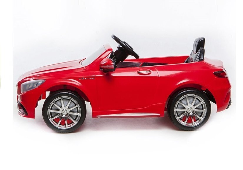 Elektriauto lastele Mercedes S63 AMG, punane hind ja info | Laste elektriautod | hansapost.ee