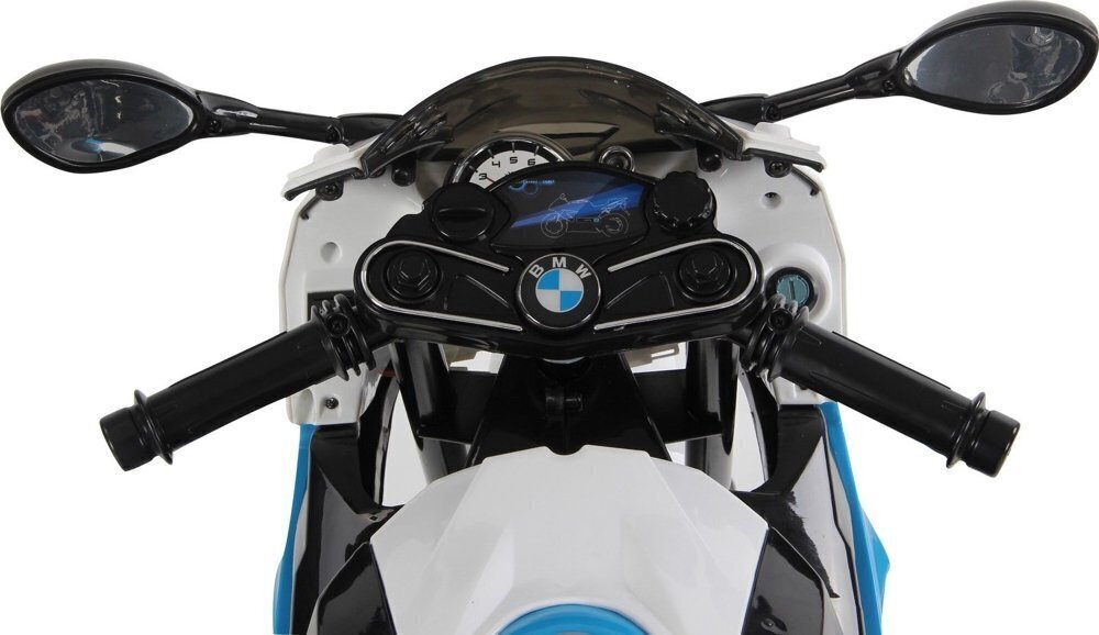 Elektriline mootorratas lastele BMW S1000RR, sinine цена и информация | Laste elektriautod | hansapost.ee