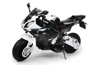 Электрический детский мотоцикл BMW S1000RR, черный цена и информация | Электромобили для детей | hansapost.ee