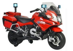 Электрический мотоцикл для детей BMW R1200 Police, красный цена и информация | Электромобили для детей | hansapost.ee