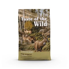 Беззерновой сухой корм для собак Taste of the Wild Pine Forest с мясом дичи, 2кг цена и информация | Сухой корм для собак | hansapost.ee