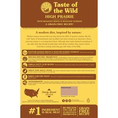 Taste of the Wild High Prairie  беззерновой сухой корм для собак с мясом бизона и ягненка, 12.2кг цена и информация | Сухой корм для собак | hansapost.ee