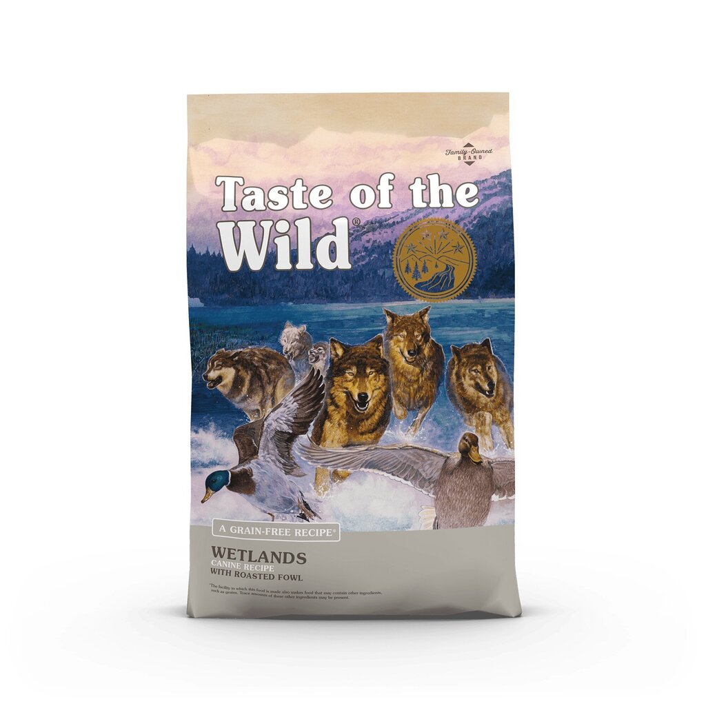 Teravaba kuivtoit koertele Taste of the Wild Wetlands kanalihaga, 12.2 kg hind ja info | Koerte kuivtoit ja krõbinad | hansapost.ee