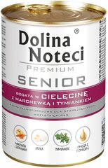 Dolina Noteci Premium Senior vasika, porgandite ja tüümianiga, 400 g hind ja info | Koerakonservid | hansapost.ee