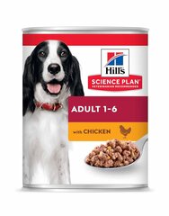 Hill's Sience Plan Adult koeratoit kanaga, 370g hind ja info | Hill's Koerad | hansapost.ee