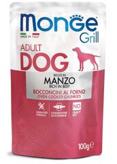 Monge Grill Dog Pouches консервы для собак с говядиной 100г цена и информация | Консервы для собак | hansapost.ee
