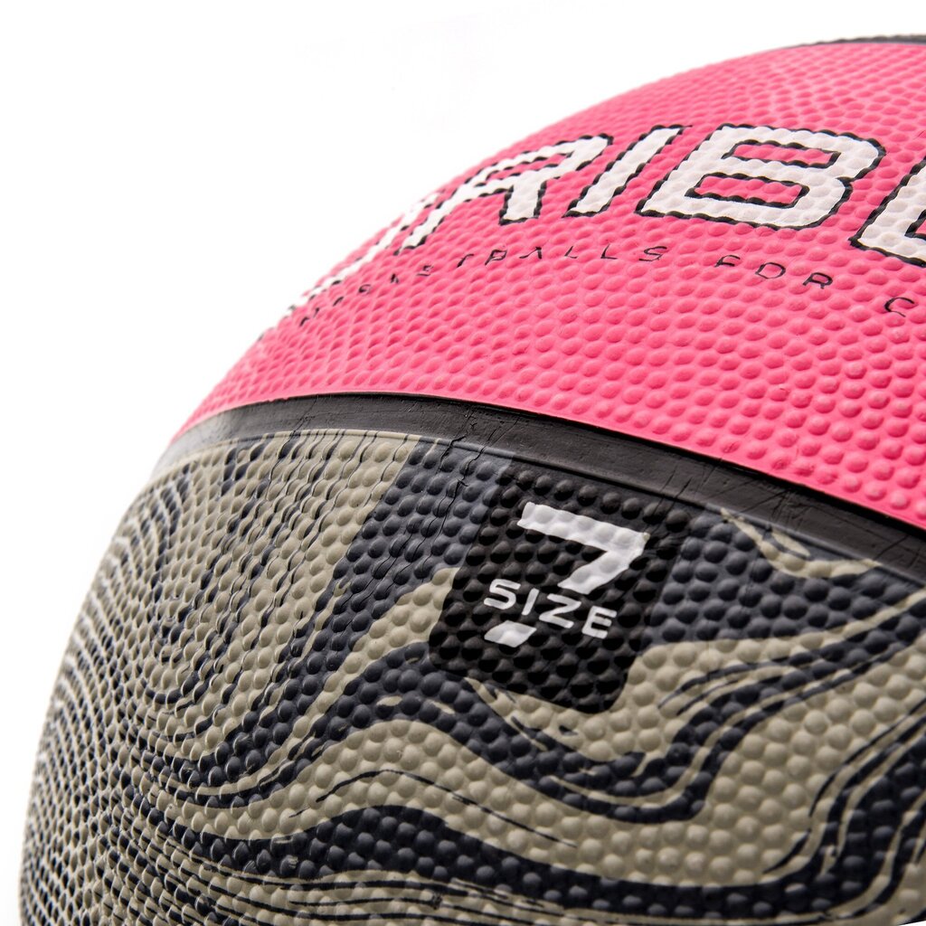 Korvapalli pall Meteor Dribble, suurus 7, roosa hind ja info | Korvpallid | hansapost.ee