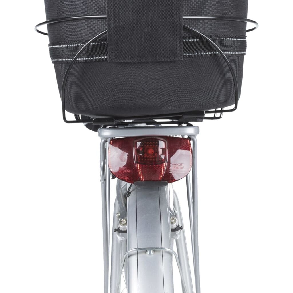 Jalgrattakott Trixie, sobib laiale pakiraamile 29×49×60 cm, must цена и информация | Transpordipuurid, -kotid ja aedikud | hansapost.ee
