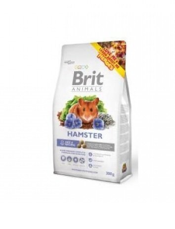 Brit Animals Hamster täissööt hamstritele 300g hind ja info | Toit väikeloomadele | hansapost.ee