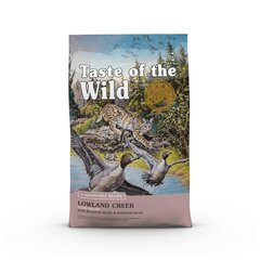 Kuivtoit kassidele Taste of the Wild Lowland Creek teravaba vuti ja pardiga, 2 kg hind ja info | Kassi kuivtoit ja kassikrõbinad | hansapost.ee