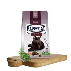 Корм Happy Cat для стерилизованных кошек с лососем Sterilized Atlantic Lachs, 10 кг цена и информация | Сухой корм для кошек | hansapost.ee