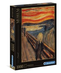 Pusle Clementoni Museum Collection Edvard Munch Klyksmas, 1000-osaline hind ja info | Pusled lastele ja täiskasvanutele | hansapost.ee