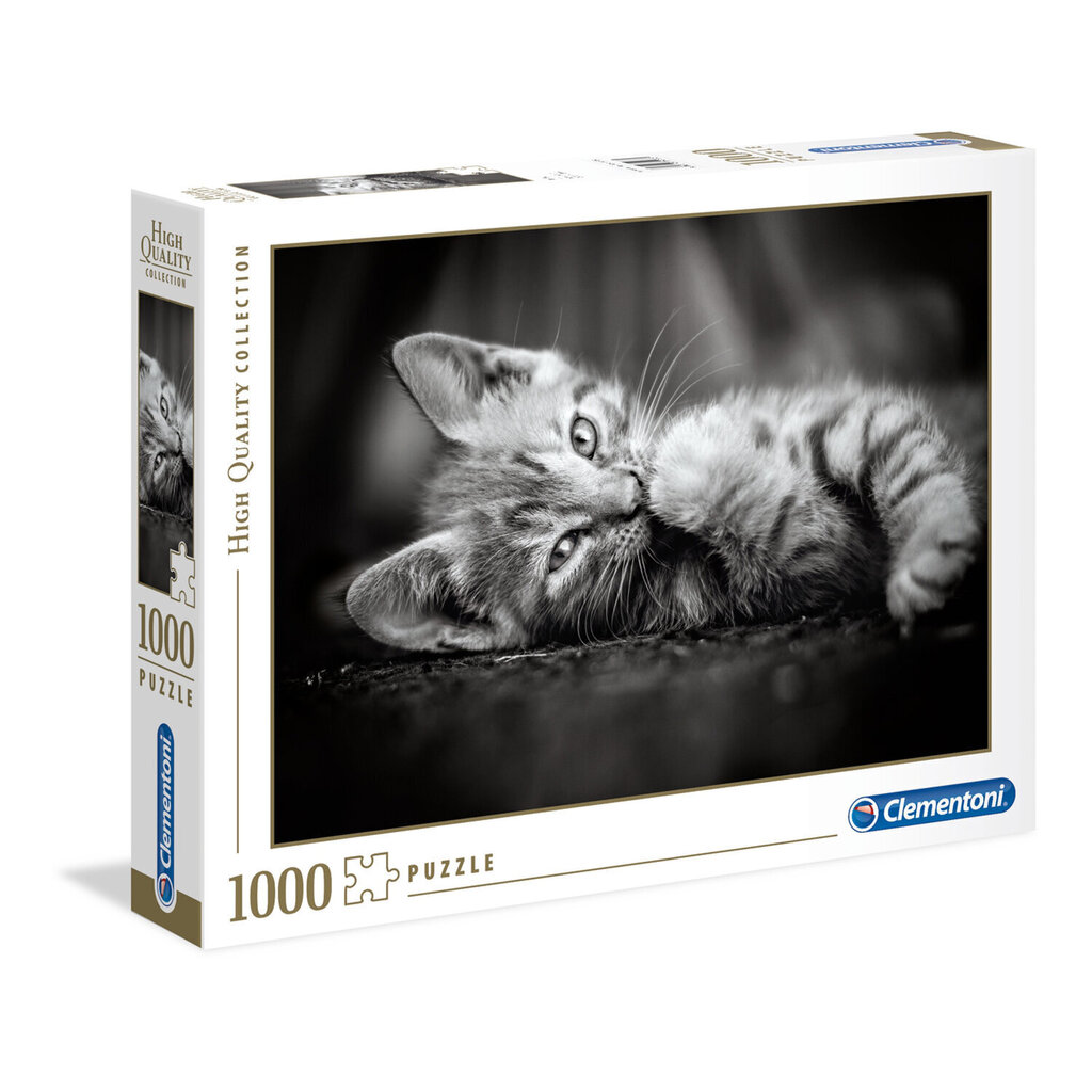 Pusle Clementoni High Quality Collection Kitty (Kassipoeg), 1000-osaline цена и информация | Pusled lastele ja täiskasvanutele | hansapost.ee