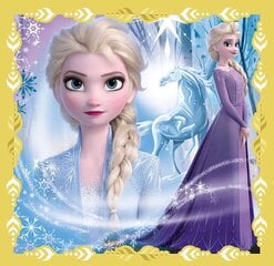 Puslede komplekt Frozen 2 Trefl 3 in 1 hind ja info | Pusled lastele ja täiskasvanutele | hansapost.ee