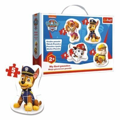 Pusle Trefl Puzzle Paw Patrol (Käpapatrull), 18 tk. hind ja info | Pusled lastele ja täiskasvanutele | hansapost.ee