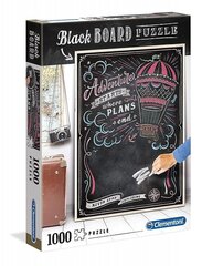 Головоломка Clementoni Black Board Travel, 1000 д. цена и информация | Пазлы | hansapost.ee