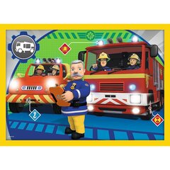 Комплект пазлов TREFL FIREMAN SAM 4в1 Пожарник Сэм цена и информация | Пазлы | hansapost.ee