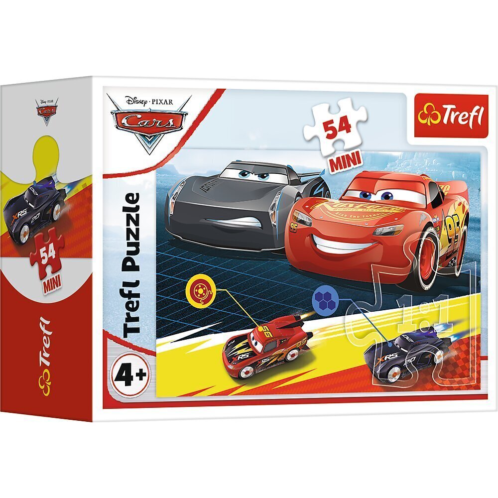 Mini pusle Trefl Cars, 54 d. price and information | Pusled lastele ja täiskasvanutele | hansapost.ee