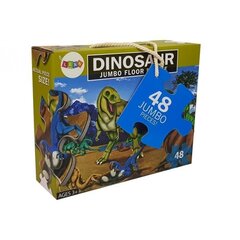 Pusle LeanToys "Dinosaurused", 48-osaline hind ja info | Pusled lastele ja täiskasvanutele | hansapost.ee