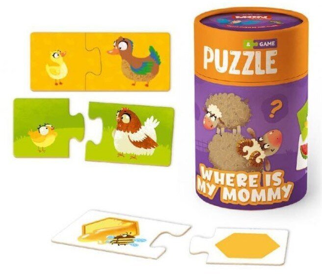 Pusle Mon Puzzle Kus on mu emme, 20-osaline цена и информация | Pusled lastele ja täiskasvanutele | hansapost.ee
